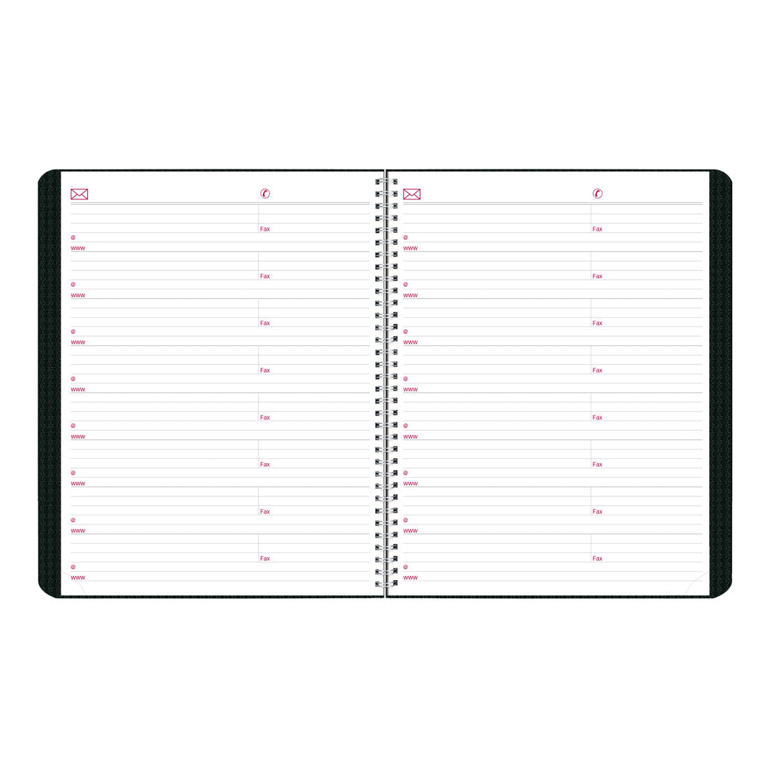 Duraflex Monthly Planner 2025, English, Black, CB1200V.BLK