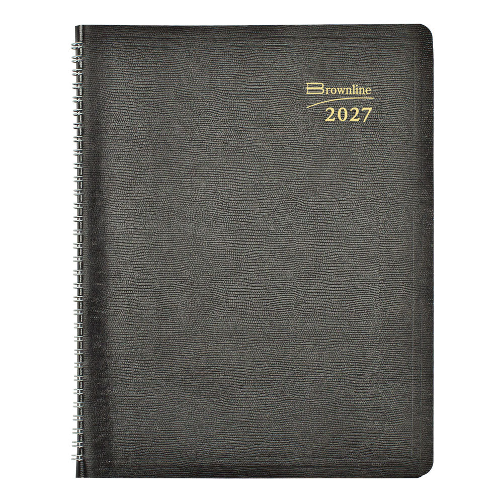 Essential Monthly Planner, 2027, 16 Months CB1260.BLK-27 Brownline
