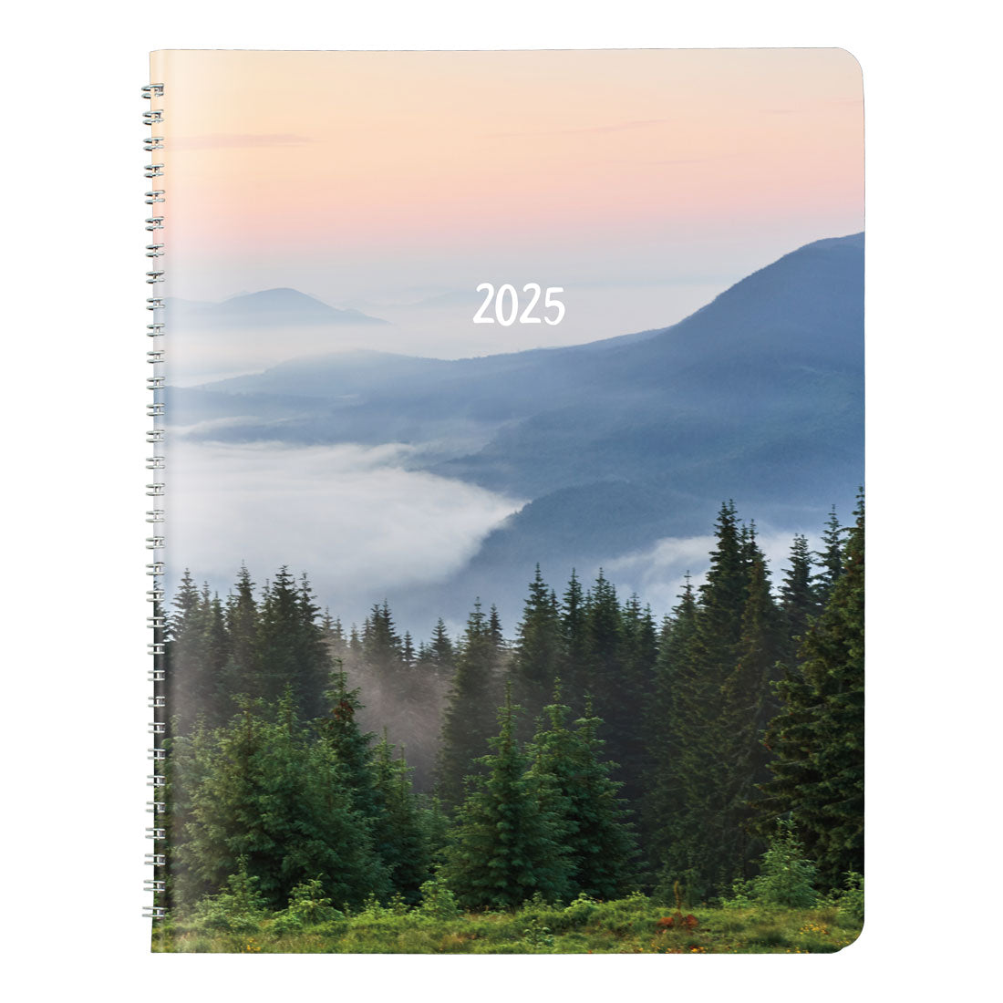 Mountain Monthly Planner 2025, English, CB1262G.03#color_mountain-green