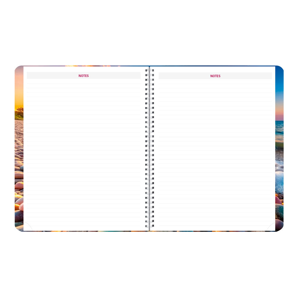 Essential Monthly Planner, 2027, Nature Pebble Beach CB1262G.04-27 Brownline#color_pebble-beach