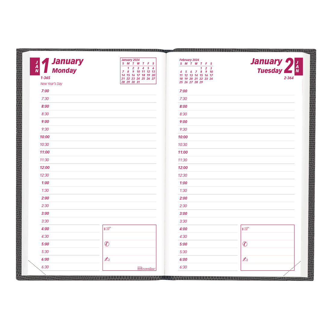 Daily Pocket Planner 2024