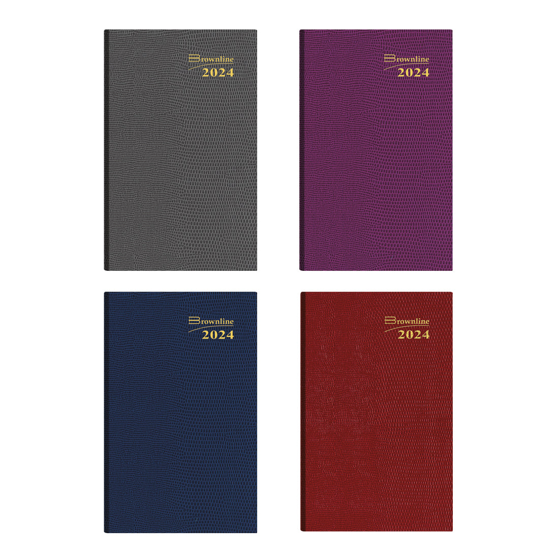 Weekly Pocket Planner 2024, Assorted colors