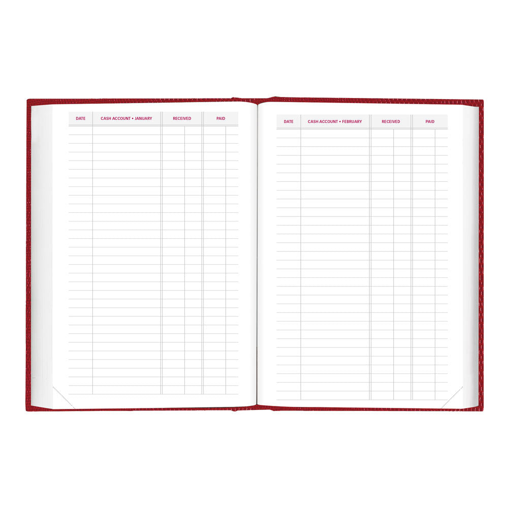 Traditional Daily/Monthly Untimed, 2027, Bright Red CB387.RED-27 Brownline#color_bright-red