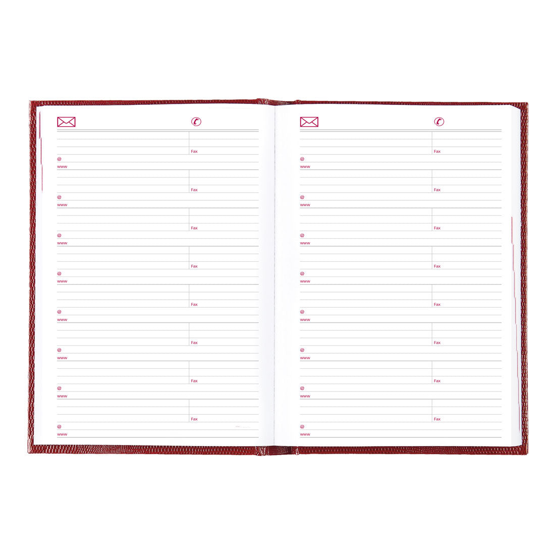 Daily Planner 2025, Red (CB389.RED-25)