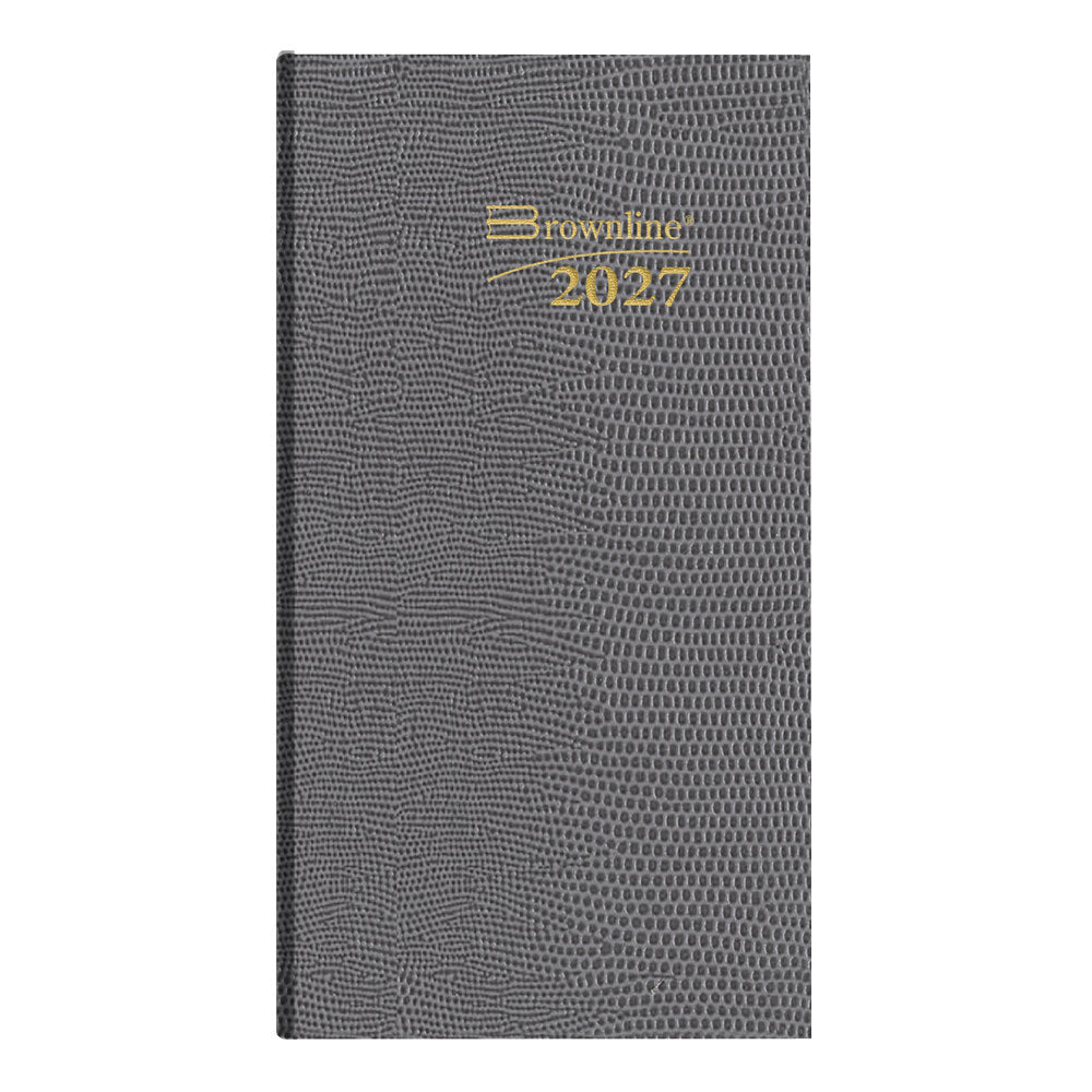 Traditional Daily Appointment Book, 2027, Assorted CB401.ASX-27 Brownline