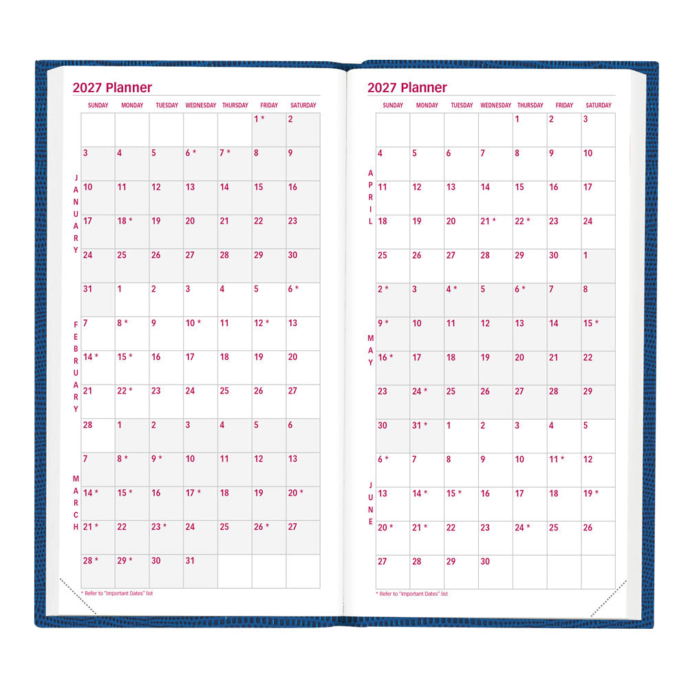 Traditional Daily Appointment Book, 2027, Assorted CB401.ASX-27 Brownline