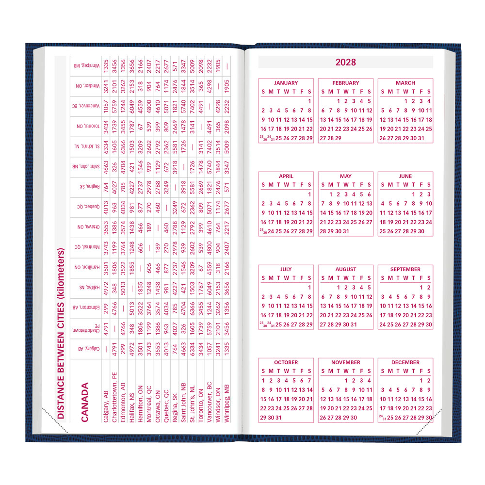 Traditional Weekly Appointment Book, 2027 , Assorted CB403.ASX-27 Brownline