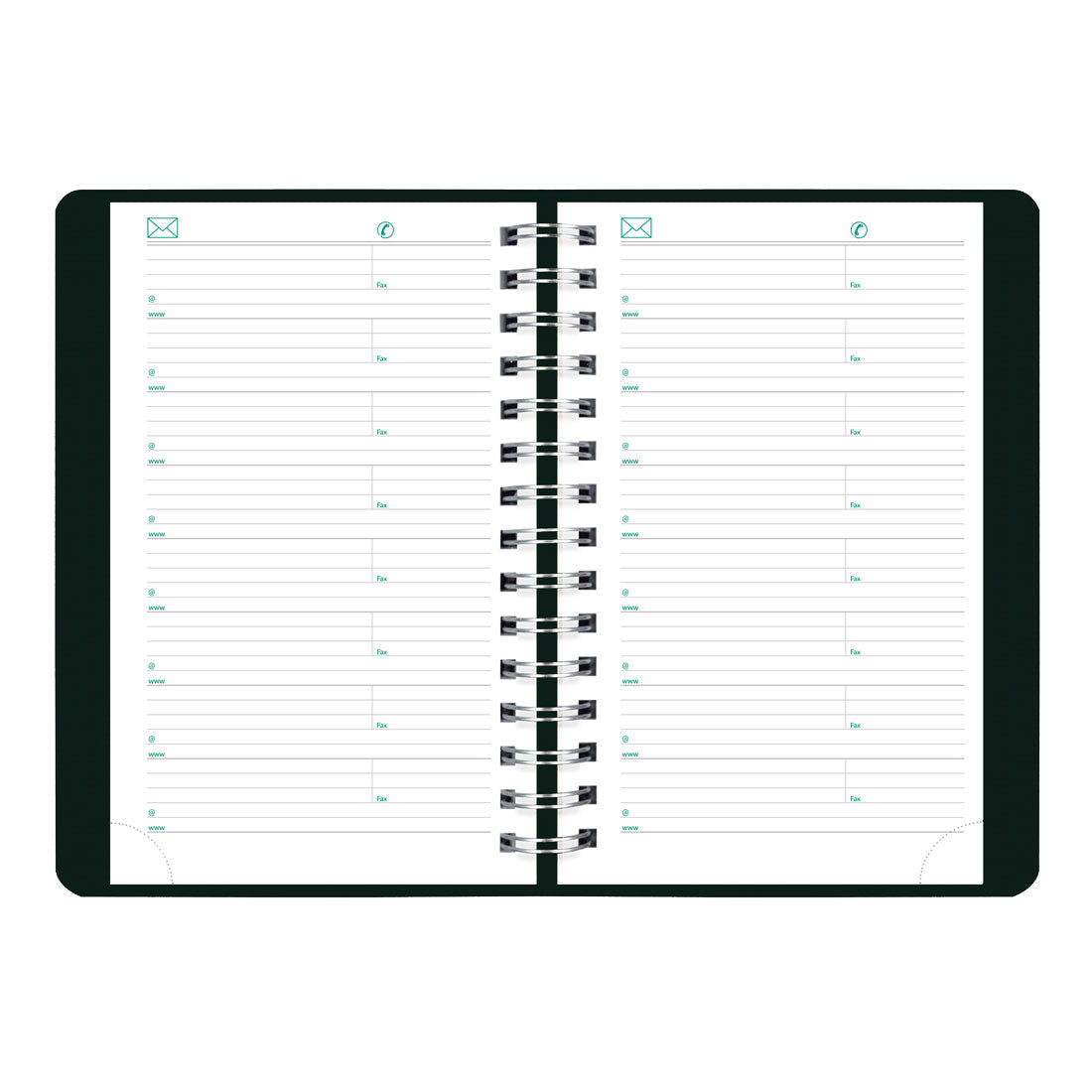 EcoLogix Daily Planner 2025, Black, CB410W.BLK