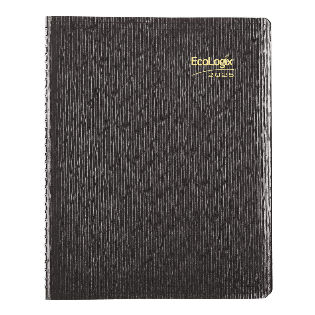 EcoLogix Weekly Planner 2025, Black, CB425W.BLK