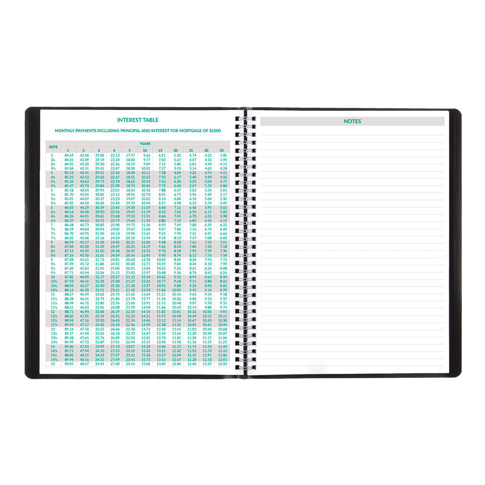 EcoLogix® Weekly Appointment Book, 2027 CB425W.BLK-27 Brownline