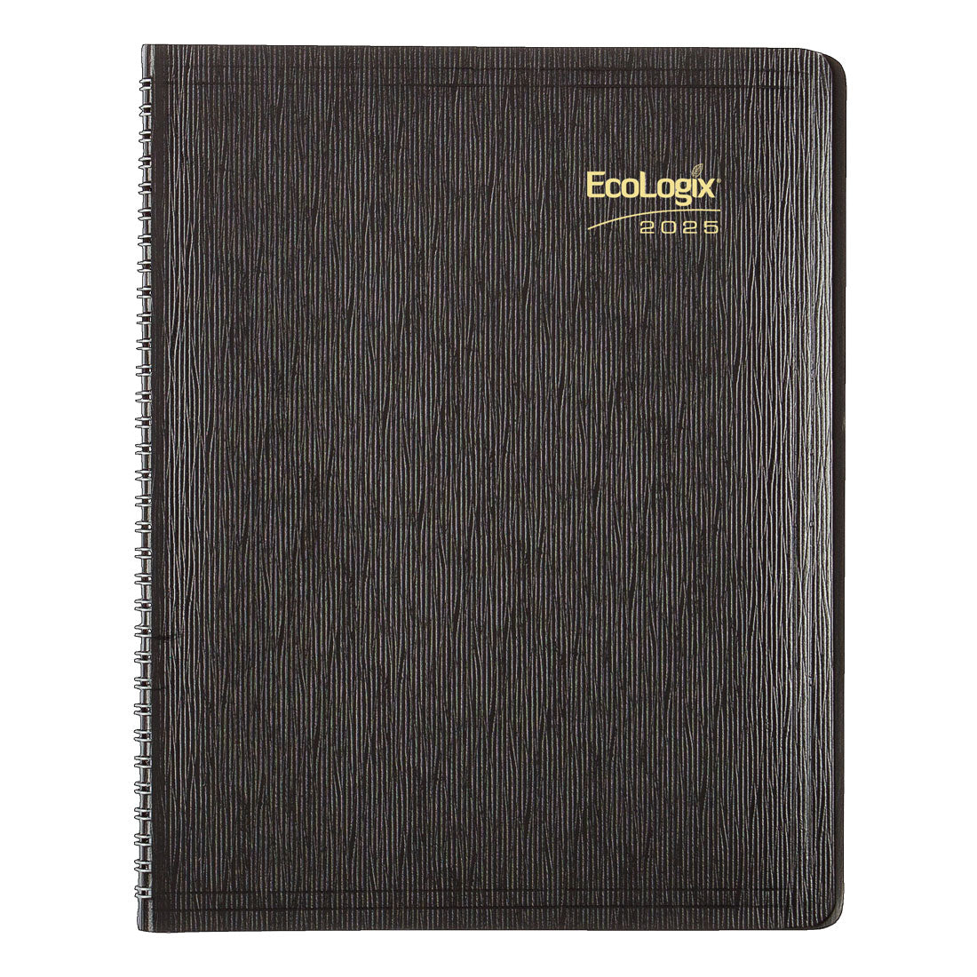 EcoLogix Monthly Planner 2025, Black, CB435W.BLK