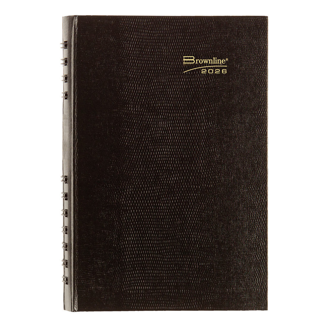 Brownline CoilPro™ Daily Appointment Planner, Black, 2026 CB634C.BLK-26