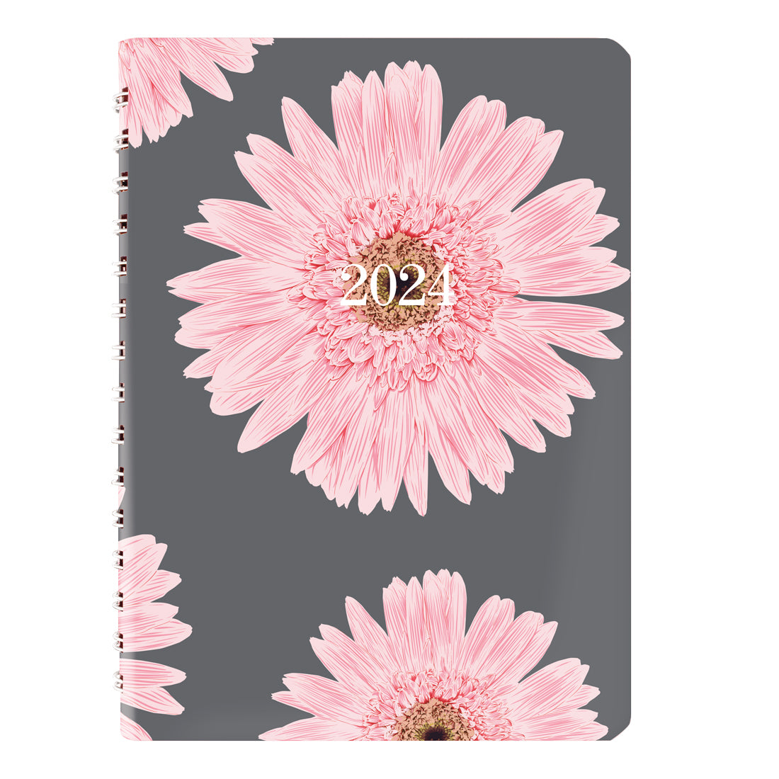 Pink Daisy Daily Planner 2024