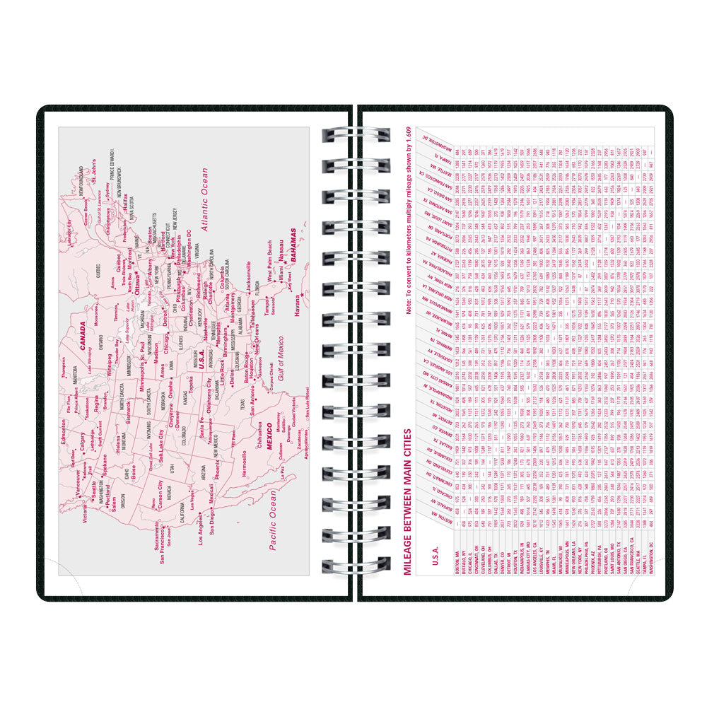 DuraFlex Daily/Monthly Appointment Book, 2027 Black CB634V.BLK-27 Brownline#color_black