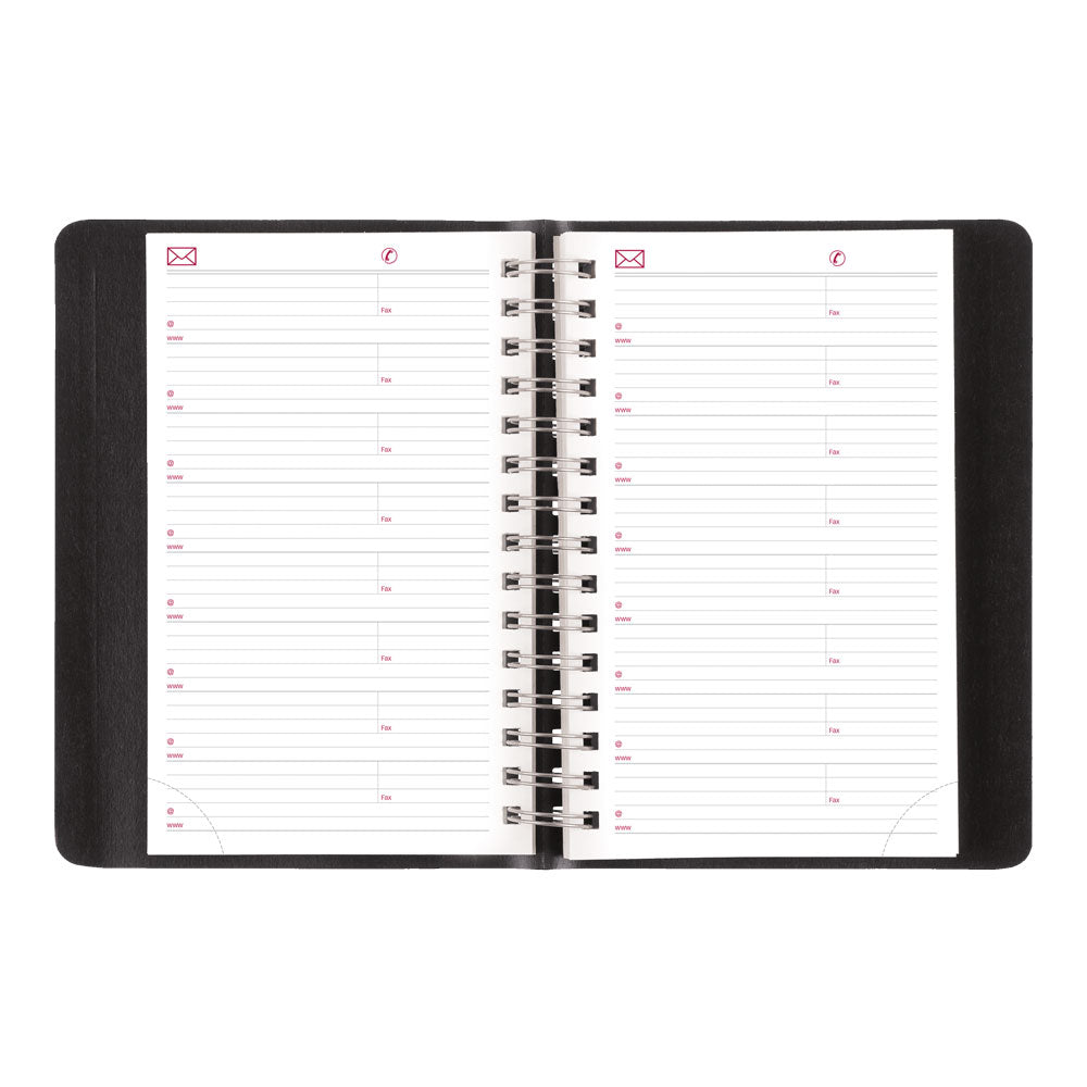 PlannerPlus™ Daily/Monthly Appointment Book, 2027, Black CB634WN.BLK-27 Brownline
