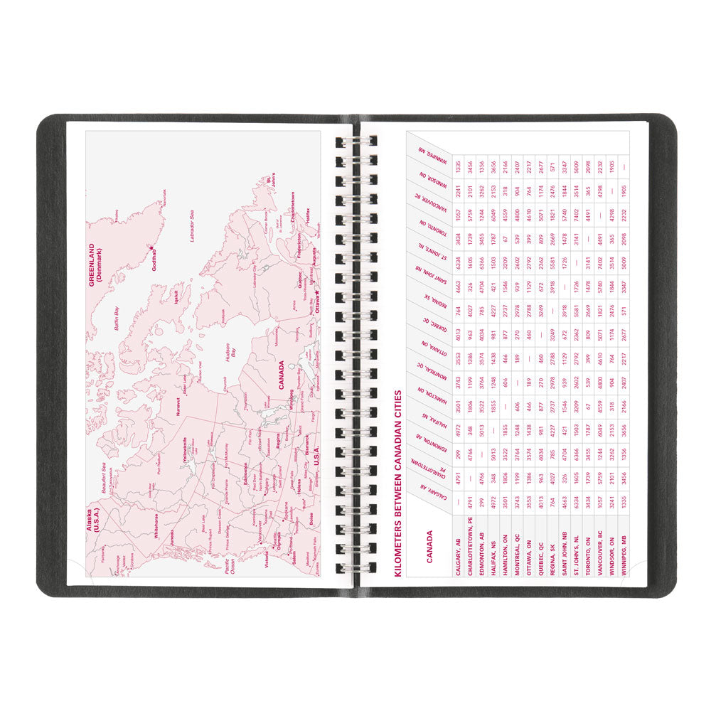 Essential Weekly Appointment Book, 2027, Black CB75.BLK-27 Brownline