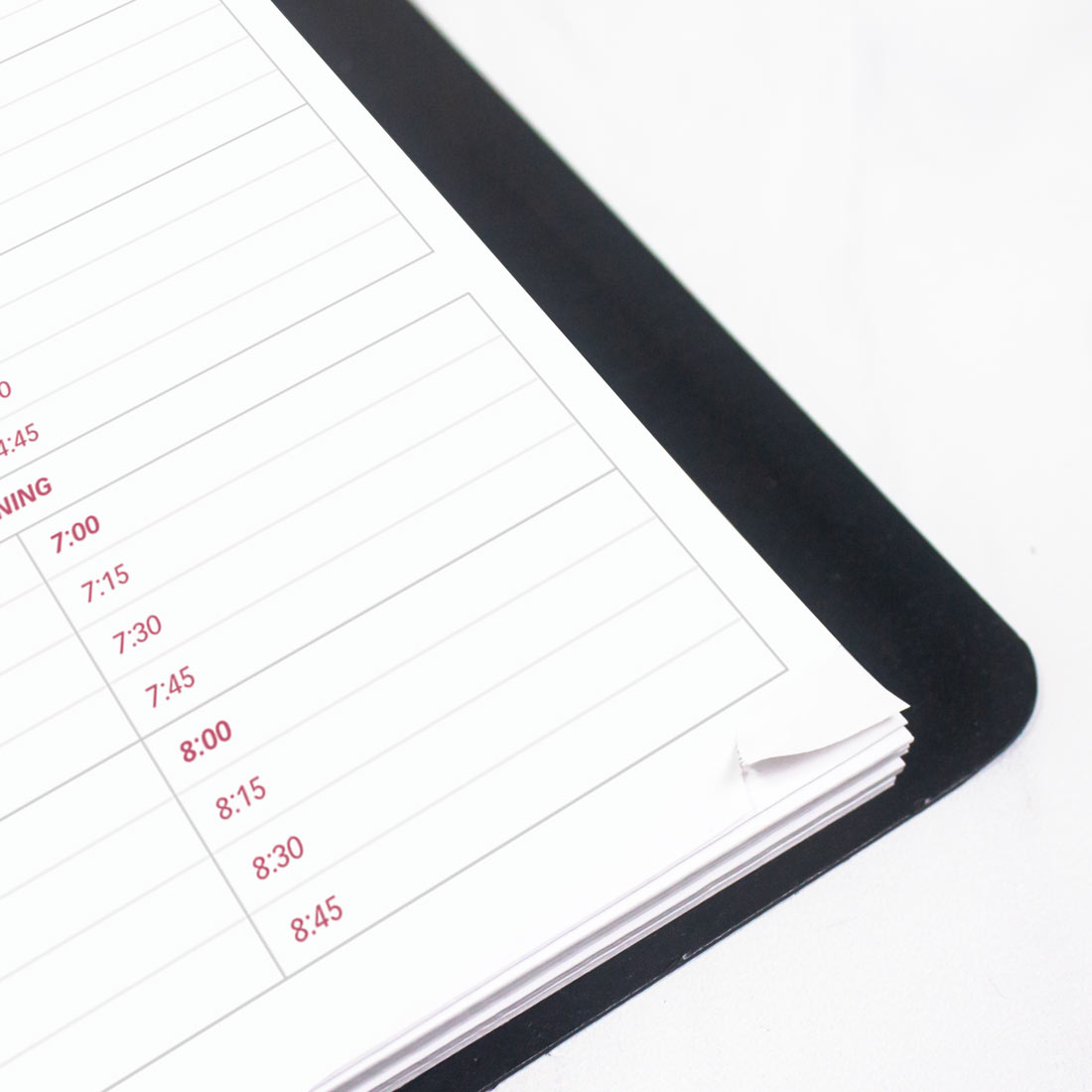 Brownline Essential Daily Planner, Black, 2026 CB800.BLK-26