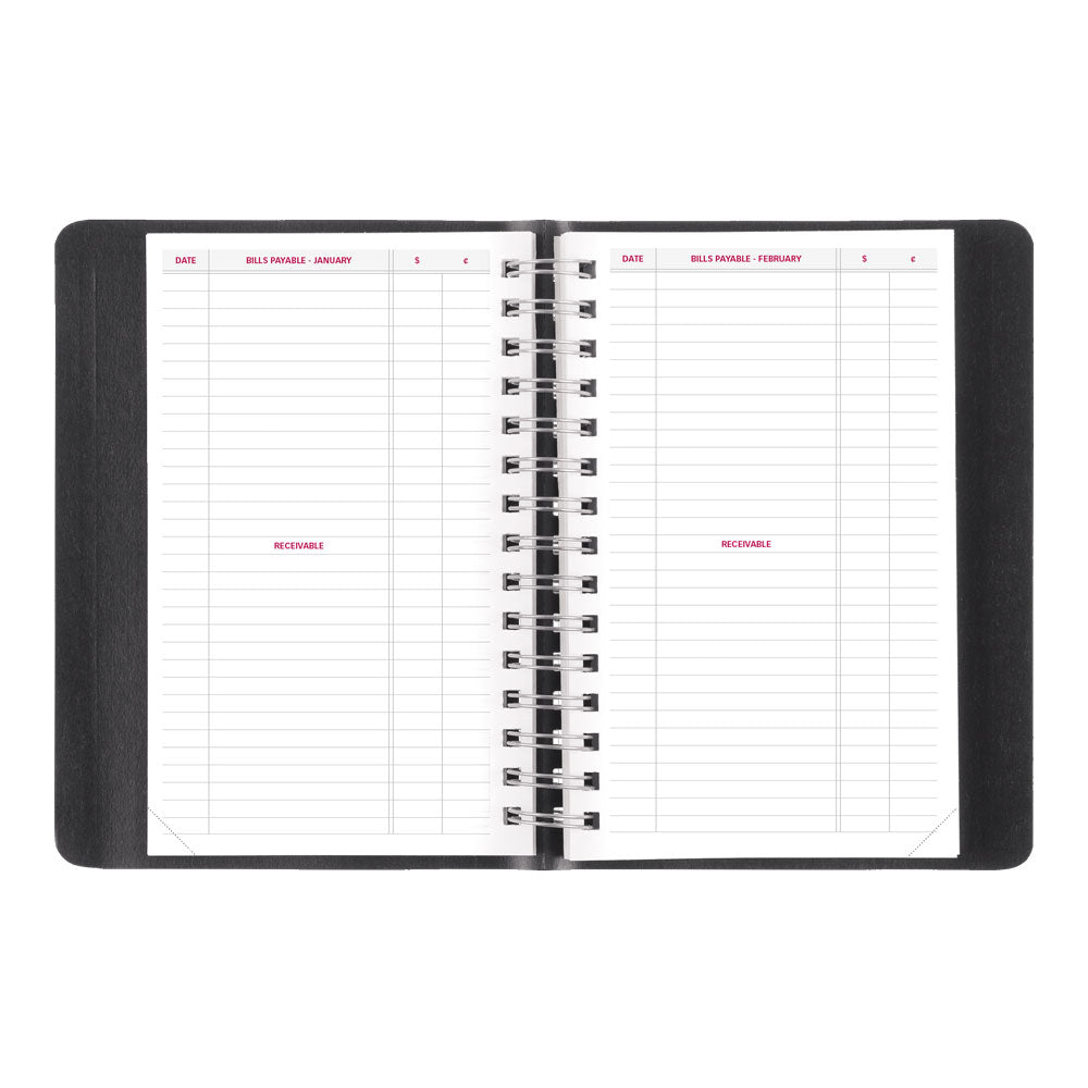 Essential Daily Appointment Book, 2027, Black CB800.BLK-27 Brownline