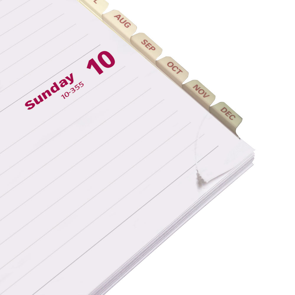 Essential Weekly/Monthly Planner Refill, 2027 CB852R-27 Brownline