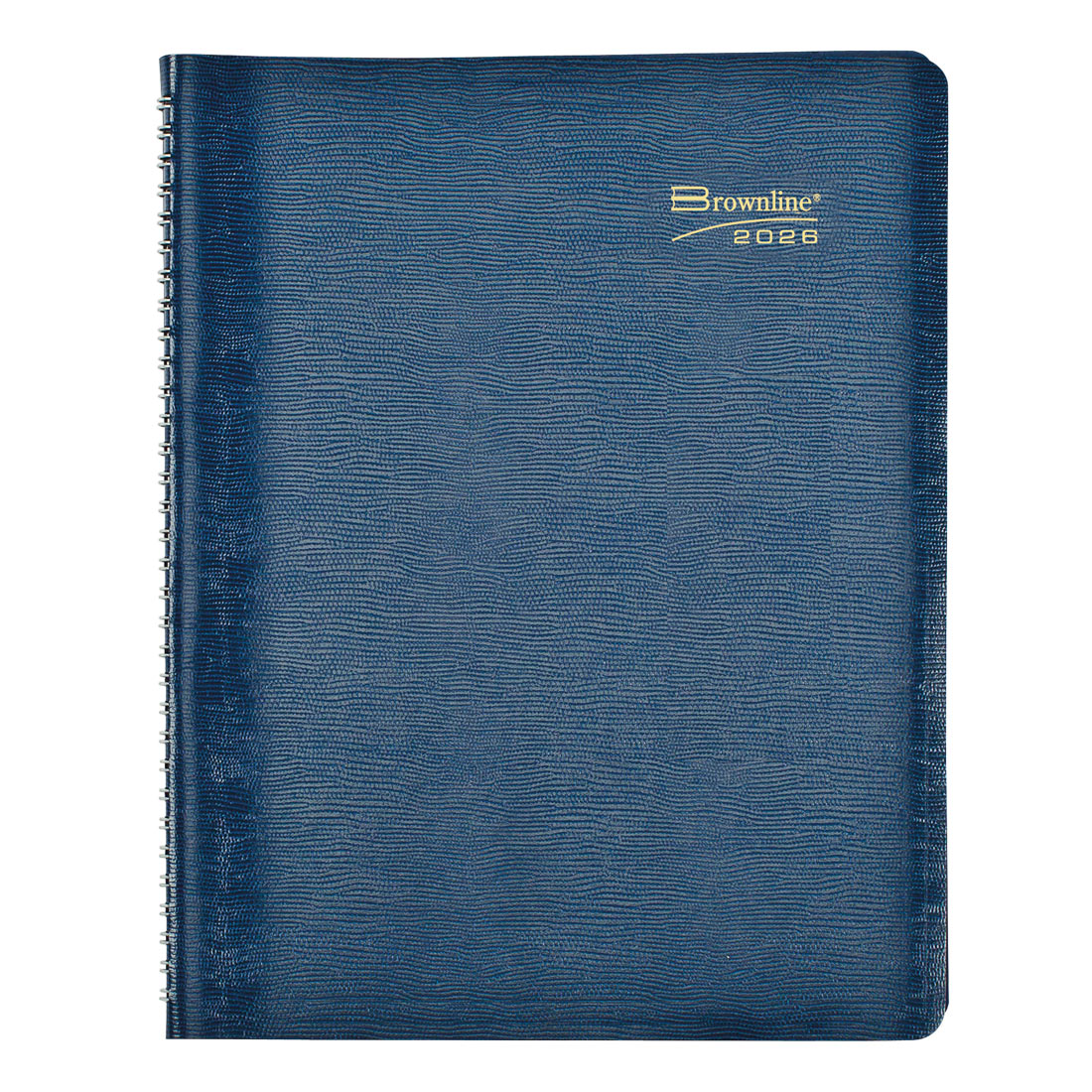 Brownline Essential Weekly Appointment Book, 2026 CB950.BLK-26, CB950.BLU-26, CB950.RED-26 #color_blue