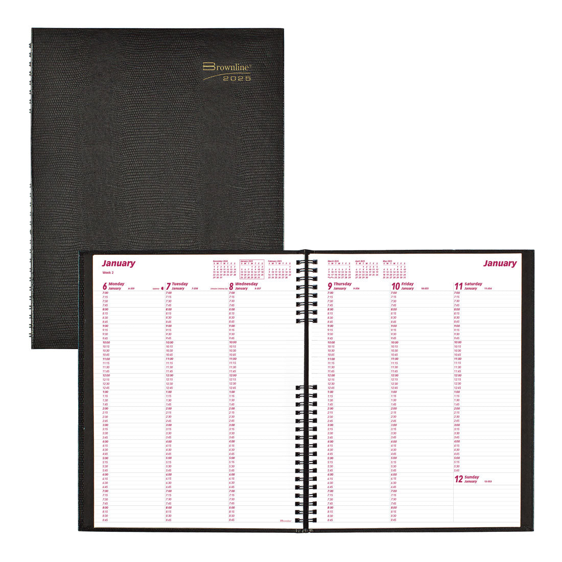 CoilPro Weekly Appointment Book 2025, English, CB950C.BLK#color_black