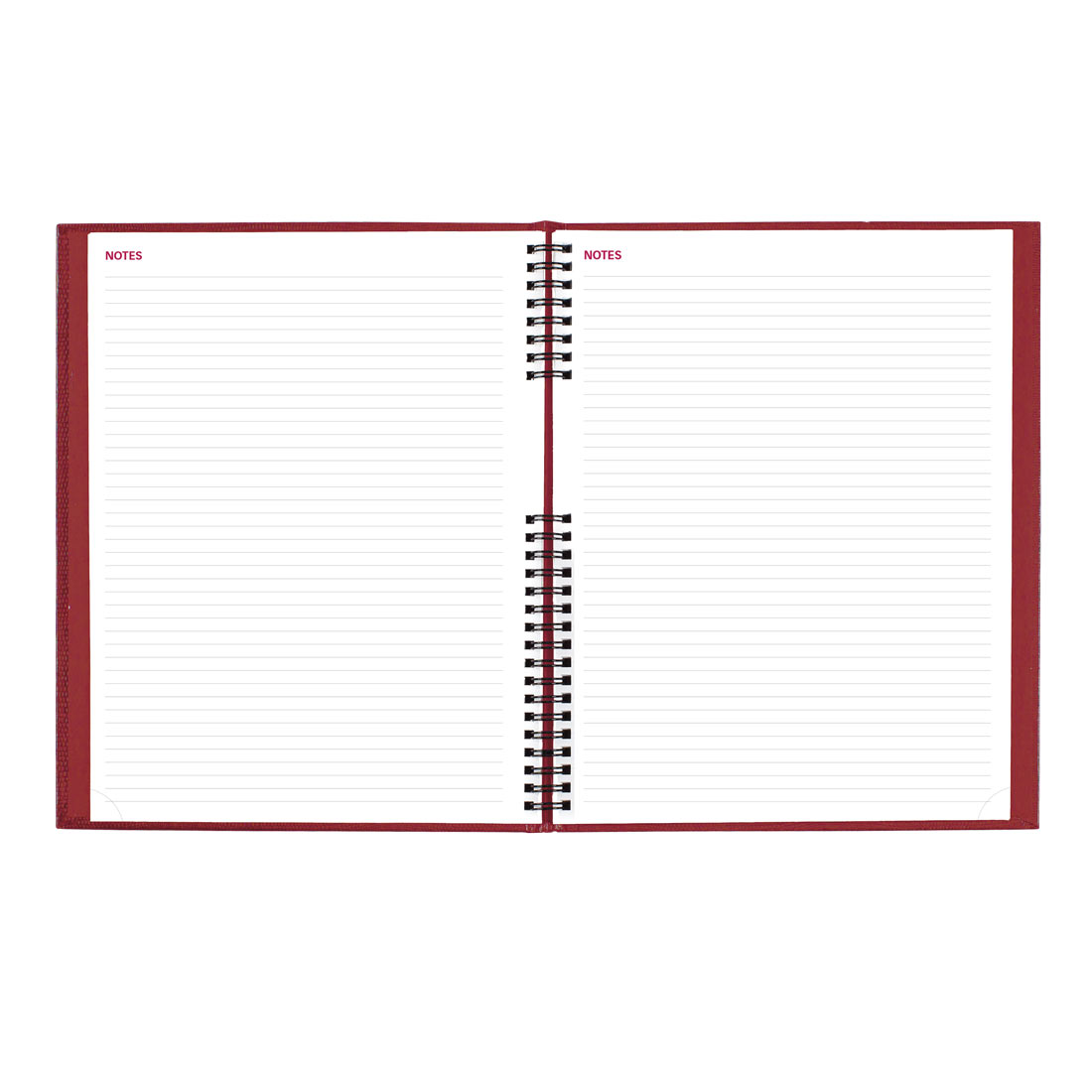 Brownline CoilPro™ Weekly Appointment Book, 2026 CB950C.BLK-26, CB950C.RED-26 #color_red