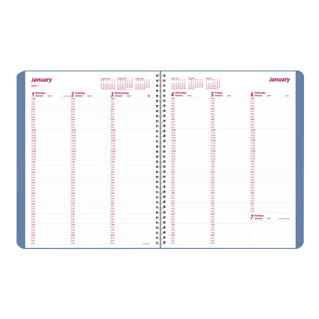 Mountain Weekly Planner 2024#color_mountain-green
