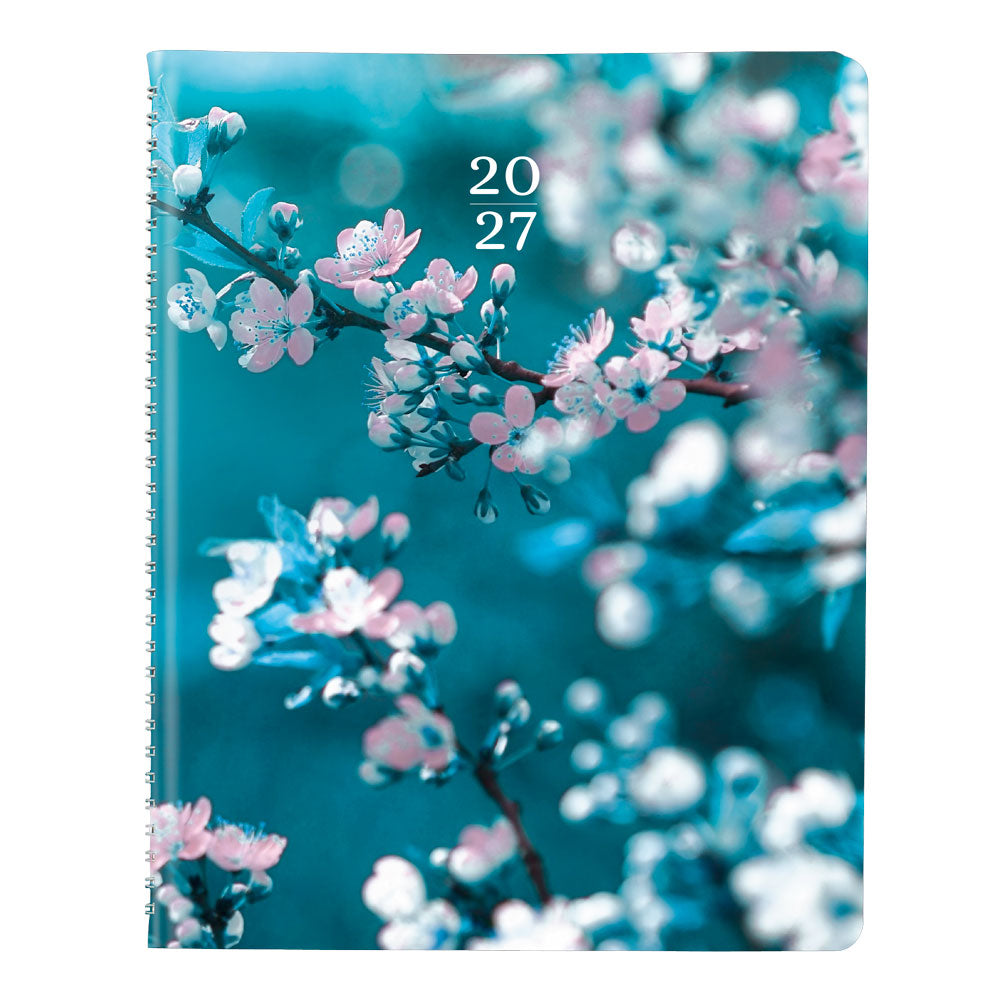 Nature Weekly Appointment Book, 2027 Cherry Blossoms CB950G.03-27 Brownline#color_cherry-blossoms