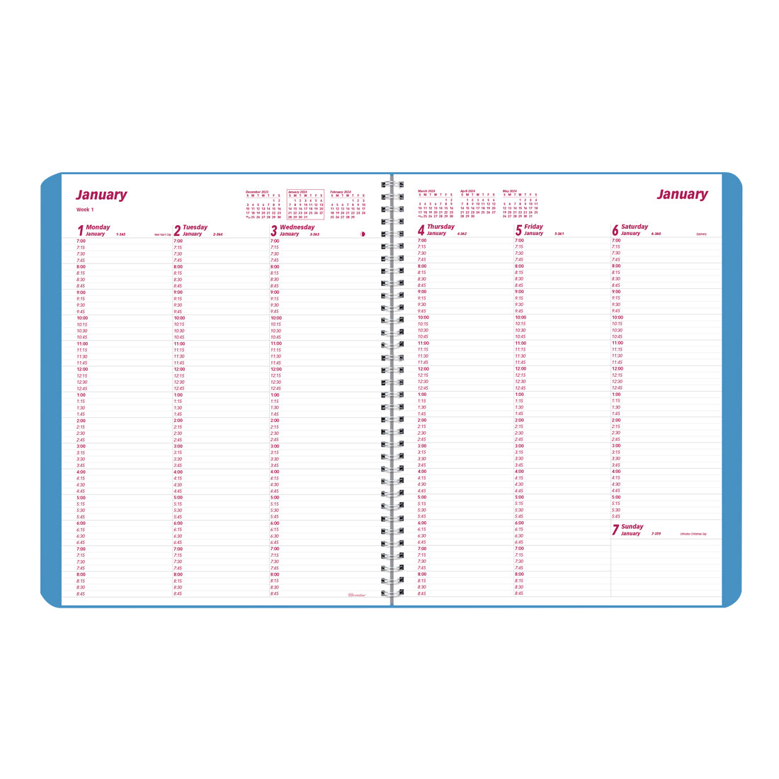 Mountain Weekly Planner 2024#color_mountain-blue