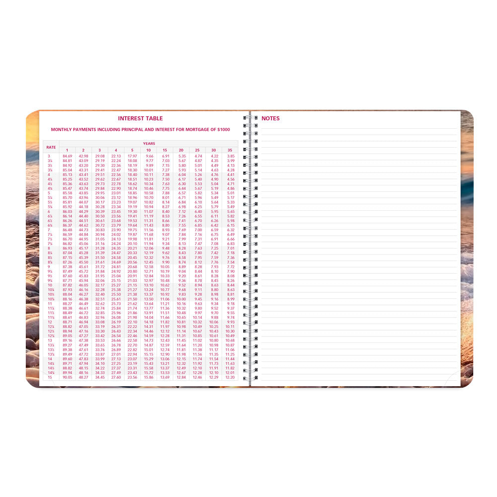 Nature Weekly Appointment Book, 2027 Pebble Beach CB950G.04-27 Brownline#color_pebble-beach