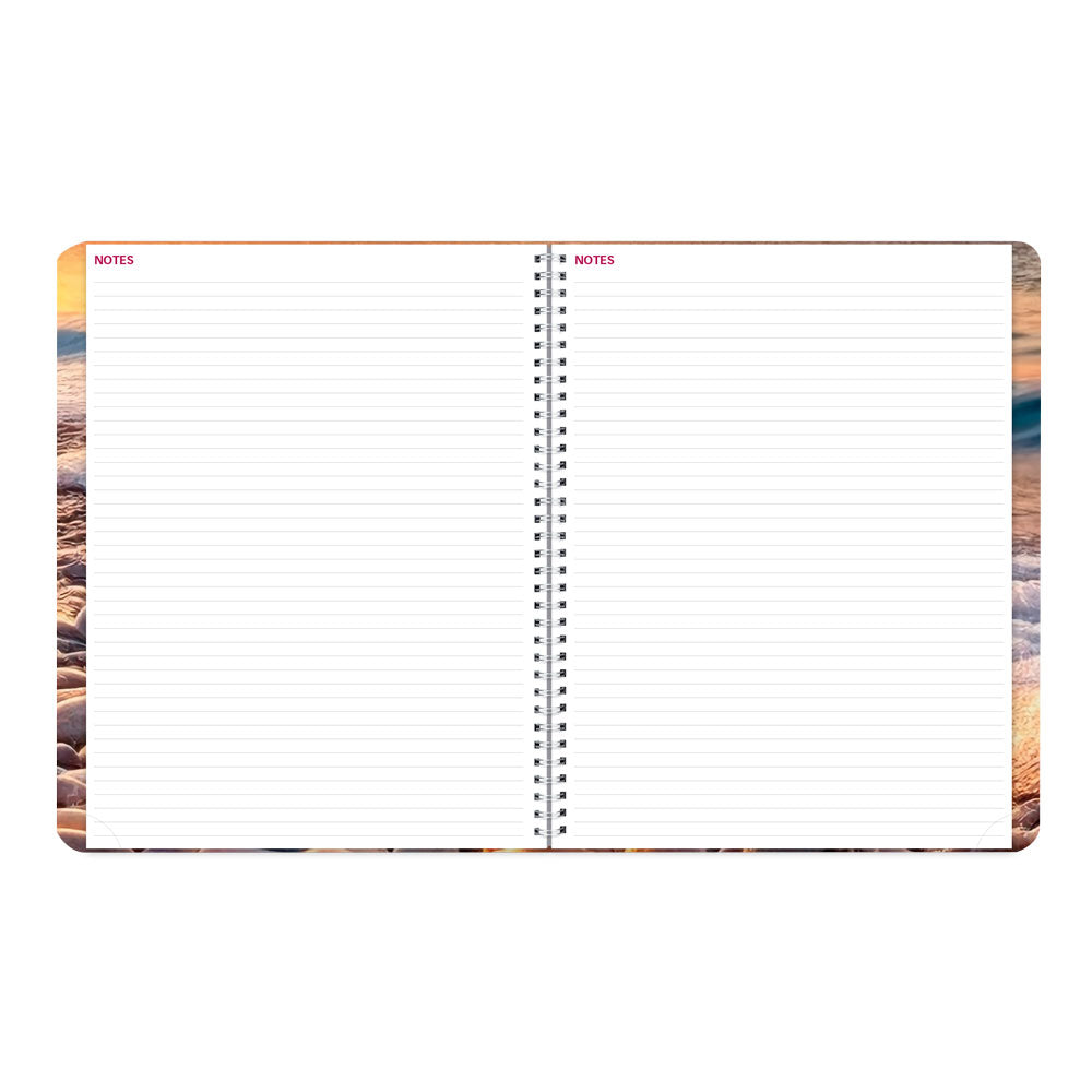 Nature Weekly Appointment Book, 2027 Pebble Beach CB950G.04-27 Brownline#color_pebble-beach