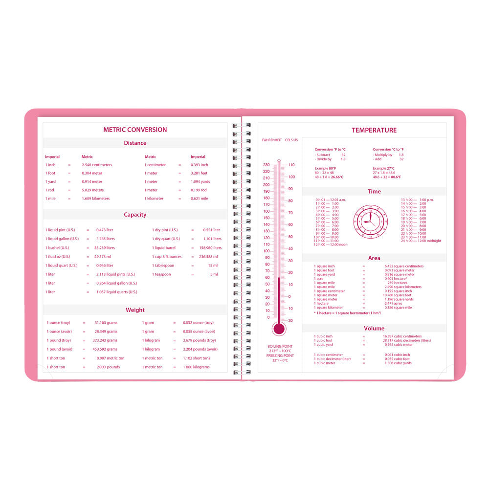 Pink Weekly Appointment Book, 2027, Pink CB950G.05-27 Brownline