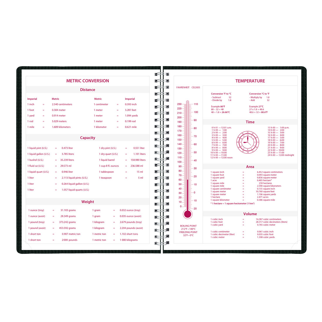 Brownline DuraFlex Weekly Appointment Book, 2026 CB950V.PUR-26, CB950V.BLK-26 #color_black