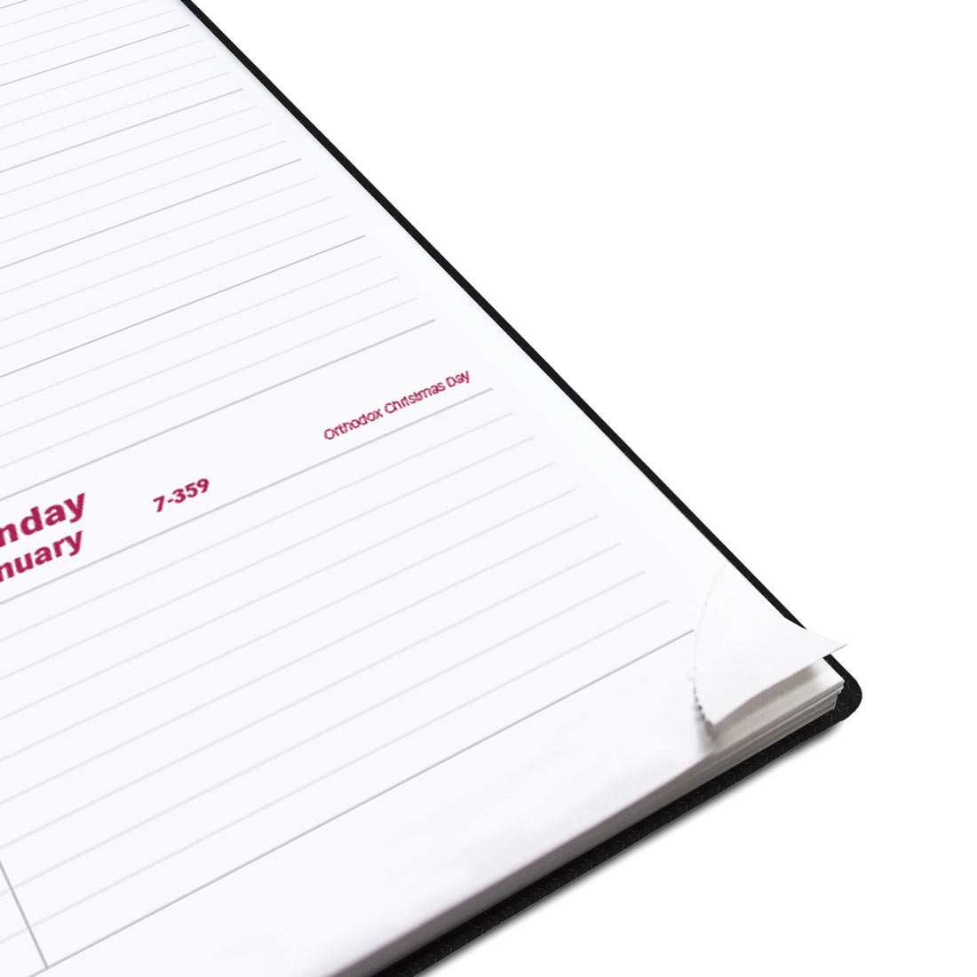 Brownline DuraFlex Weekly Appointment Book, 2026 CB950V.PUR-26, CB950V.BLK-26 #color_black