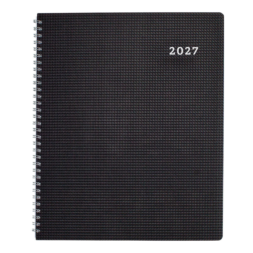 DuraFlex Weekly Appointment Book, 2027 Black CB950V.BLK-27 Brownline#color_black