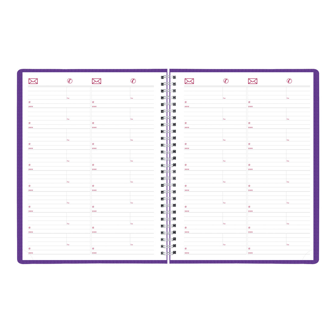 Brownline DuraFlex Weekly Appointment Book, 2026 CB950V.PUR-26, CB950V.BLK-26 #color_purple