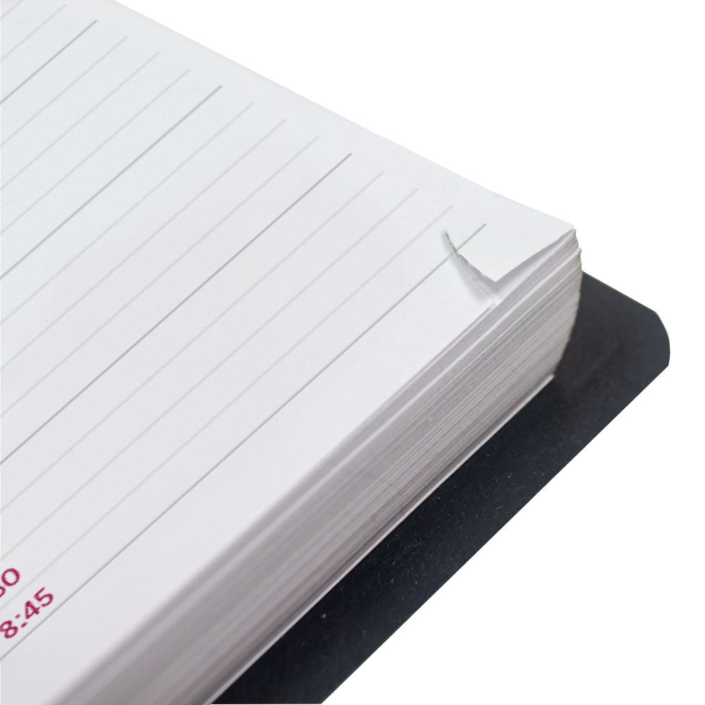 Essential Daily Four-Column Appointment Book, 2027, Black CB960.BLK-27 Brownline