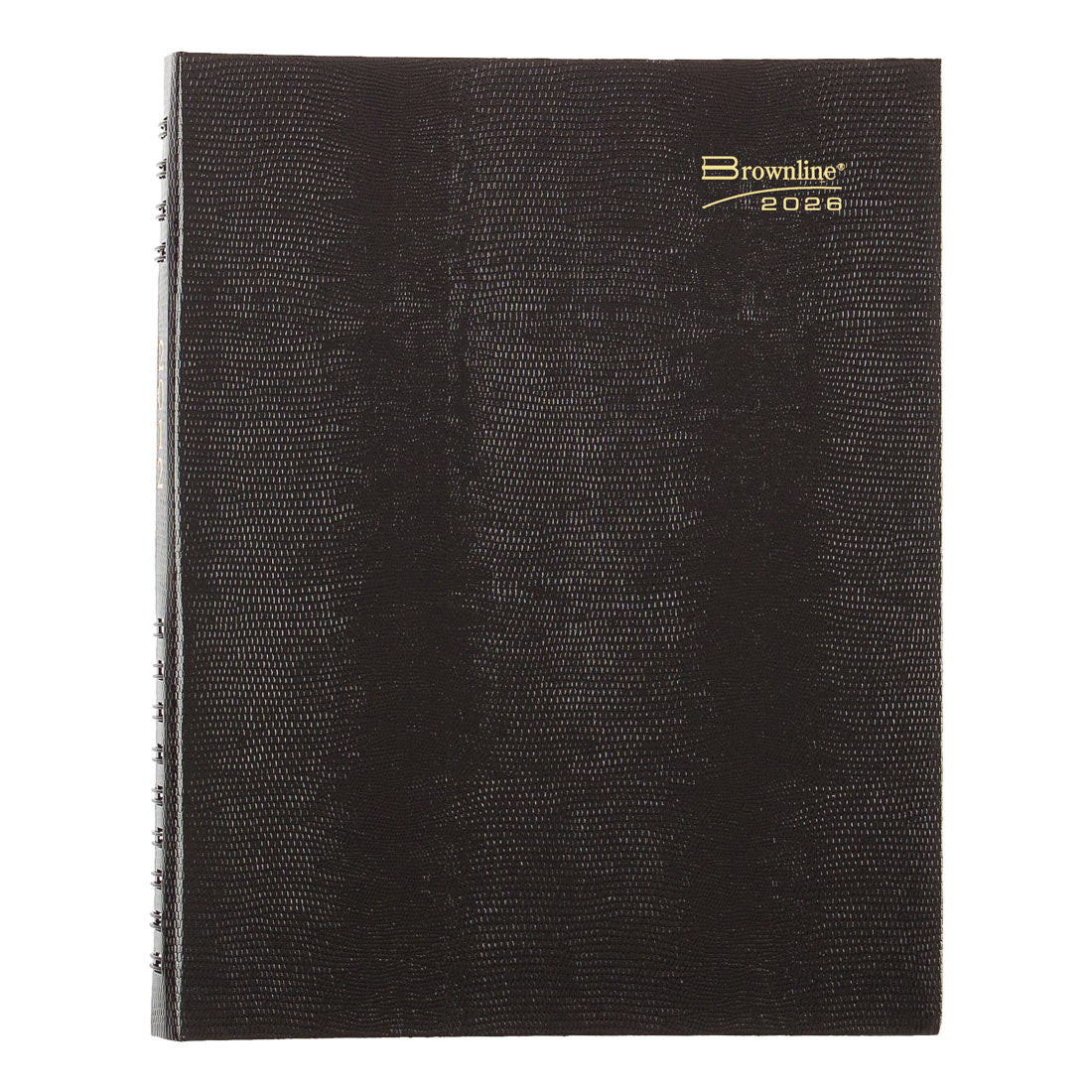 Brownline CoilPro™ Four-Person Daily Appointment Book, Black, 2026 CB960C.BLK-26