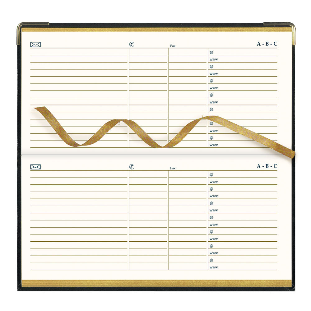Executive Weekly Appointment Book, 2027, Trilingual, Black CBE306-27 Brownline