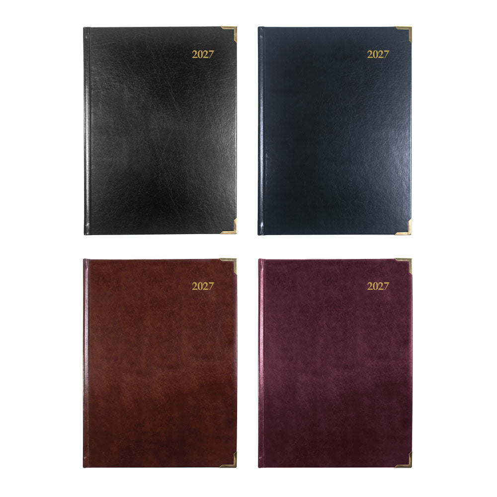 Executive Weekly Appointment Book, 2027, Trilingual, Assorted CBE512.ASX-27 Brownline