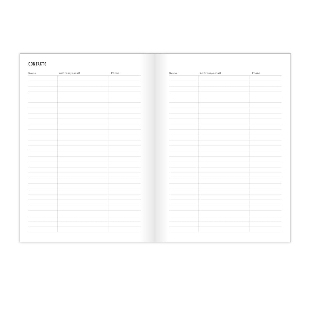 Letts A5 Planners Timeless Layout #color_stripes-pink