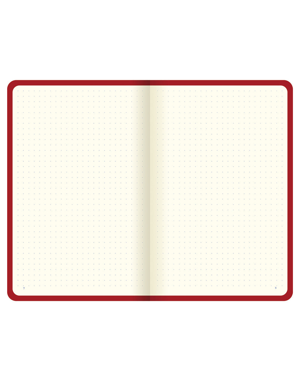 Icon Book Dotted Notebook Red#color_red