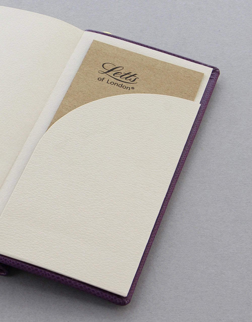 Legacy Slim Pocket Ruled Notebook Purple#color_purple