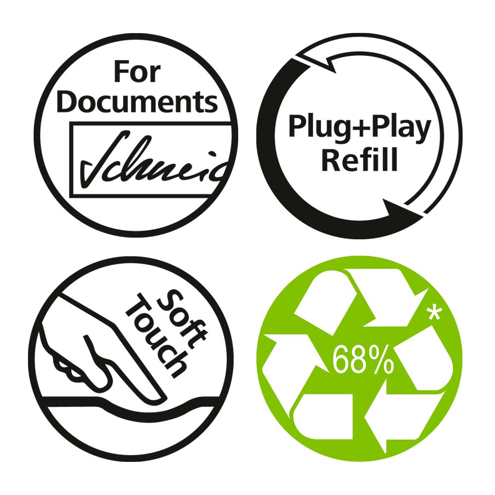 Rave Ballpoint Pen XB, Trend Edition, Box of 5 units#color_arctic-blue