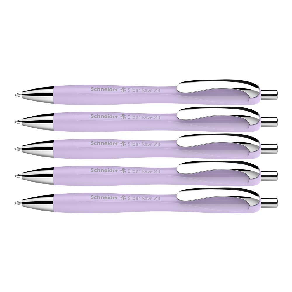 Rave Ballpoint Pen XB, Trend Edition, Box of 5 units#color_blossom