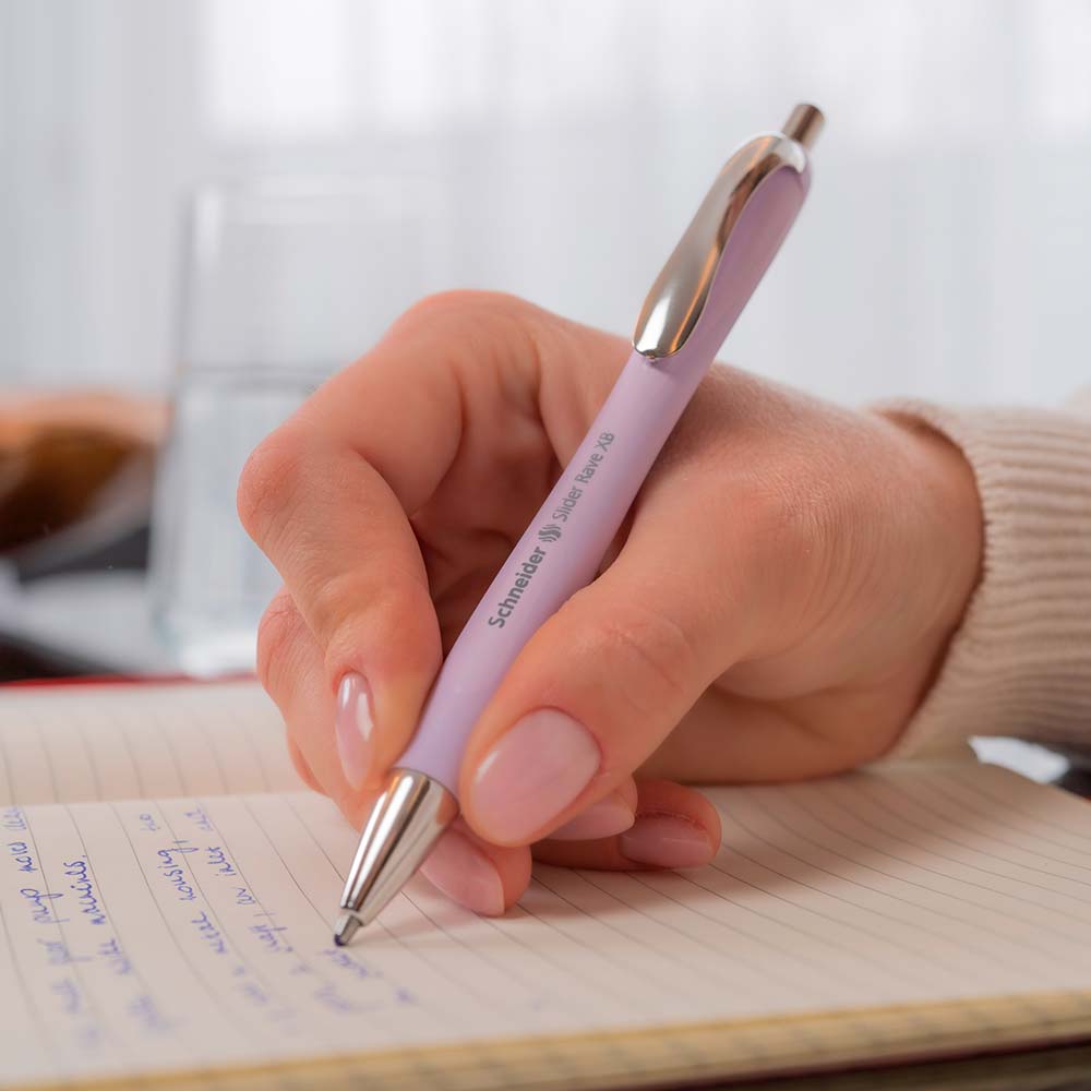 Rave Ballpoint Pen XB, Trend Edition, Box of 5 units#color_blossom