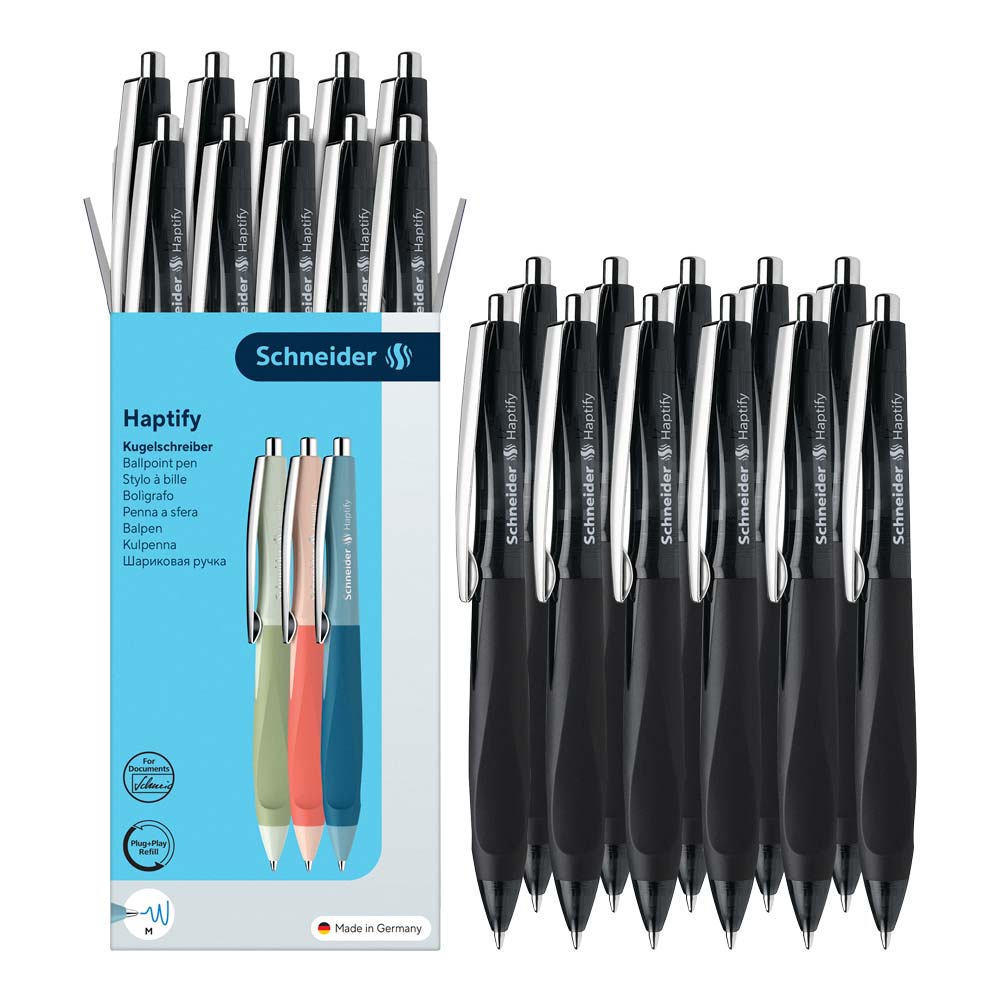 Haptify Ballpoint Pen M, Box of 10#color_black