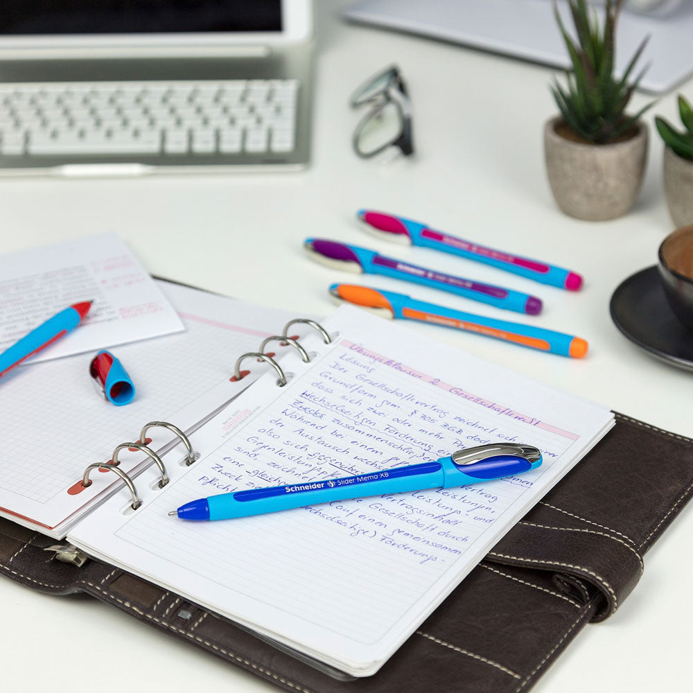 Memo Ballpoint Pen XB, Box of 10#ink-color_black