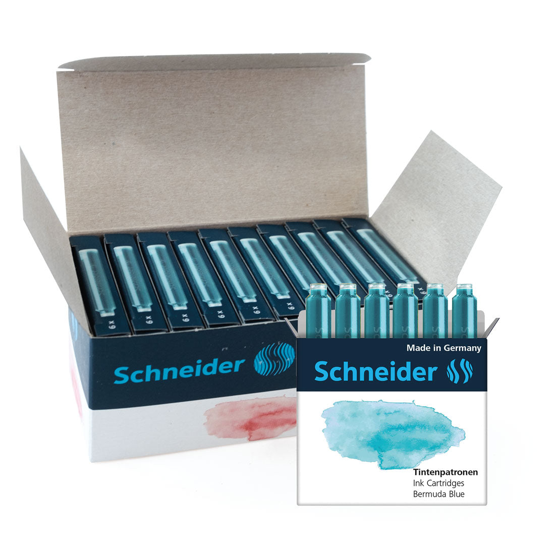 Schneider Pastel Ink Cartridges RS166134 Bermuda Blue #ink-color_bermuda-blue