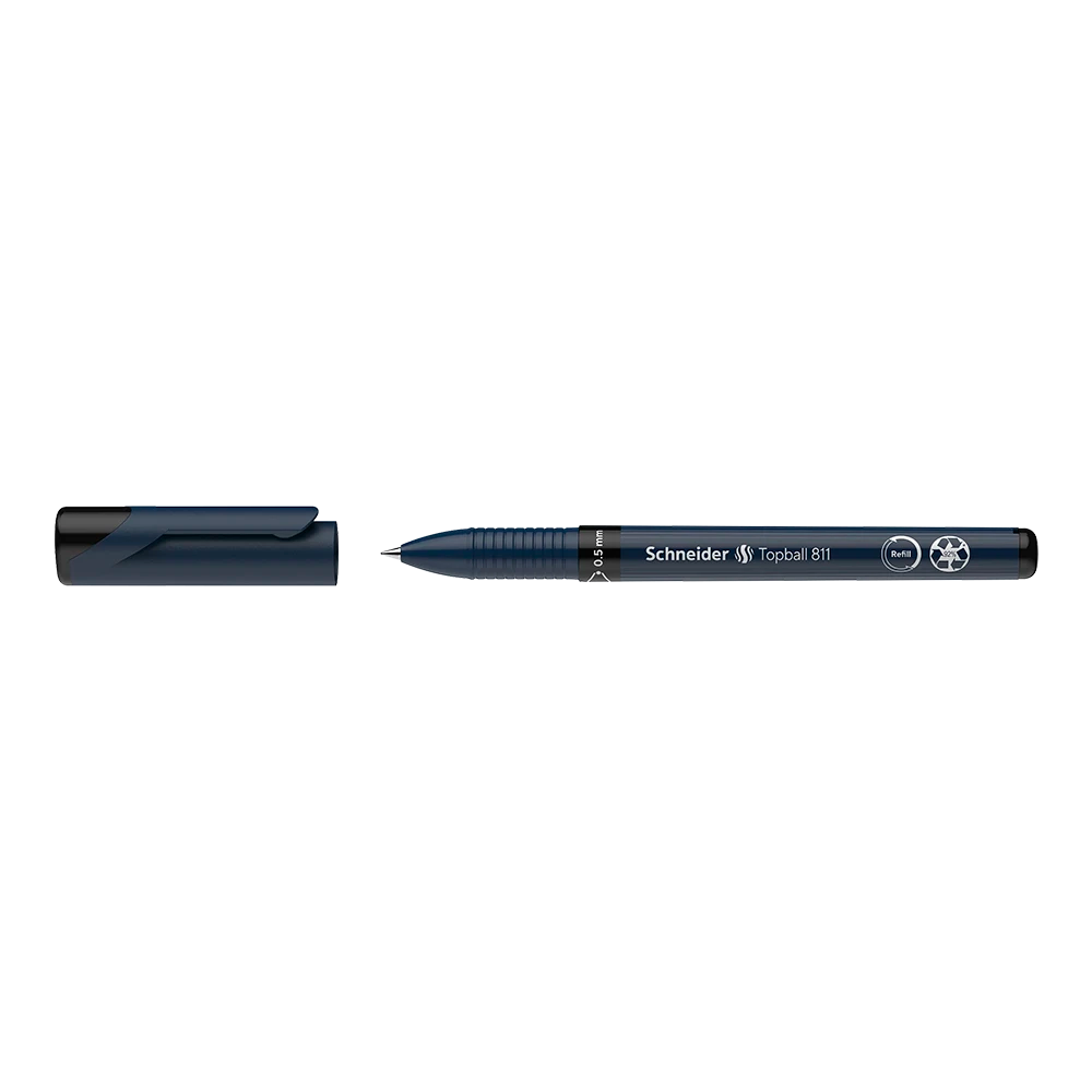 Topball 811 Rollerball 0.5mm, Box of 10#ink-color_black